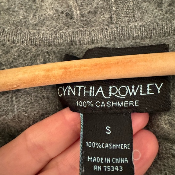 Cynthia Rowley Cashmere Cardigan - Picture 2 of 4